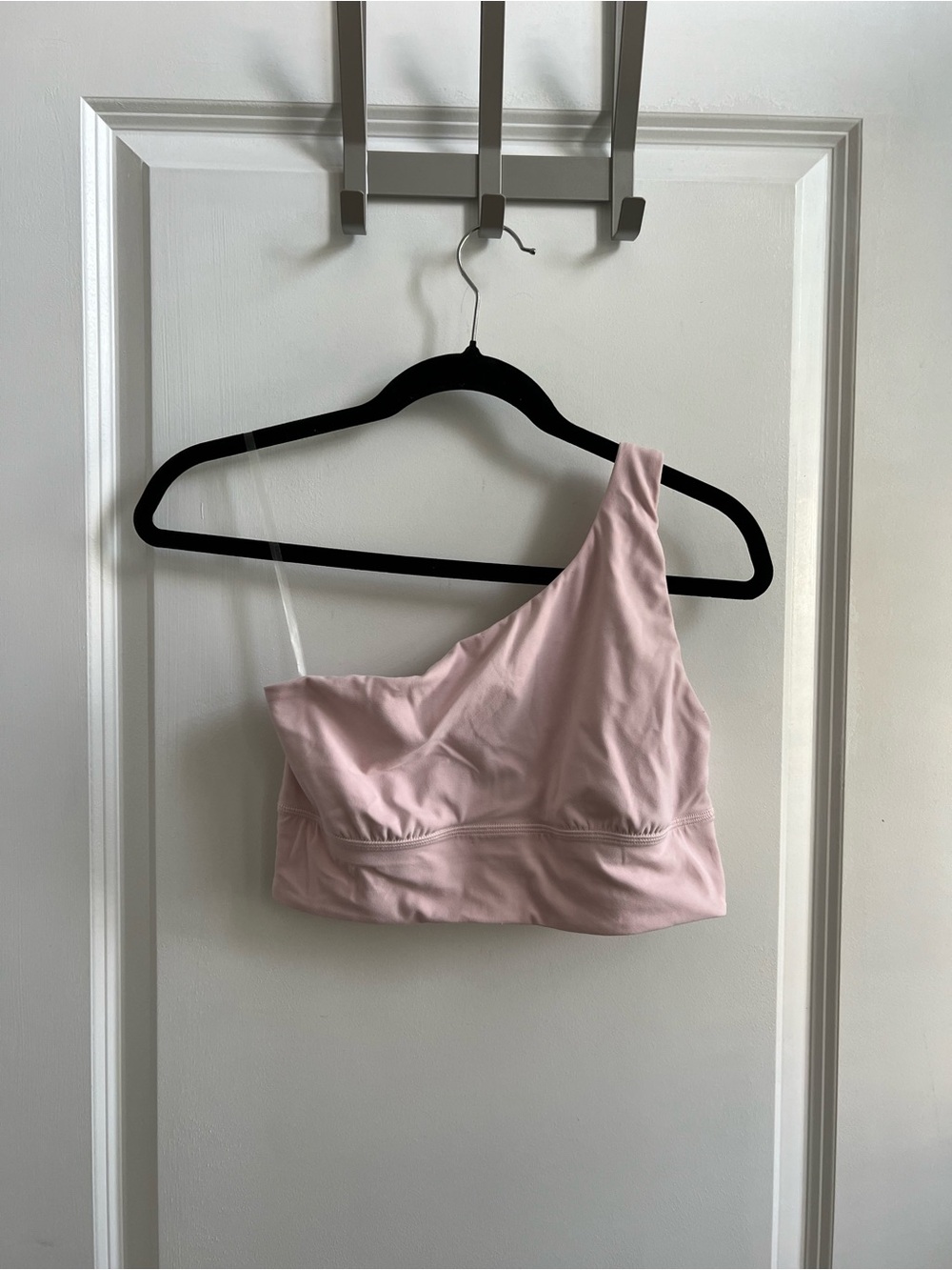 Lululemon One-Shoulder Align Bra - Light Pink